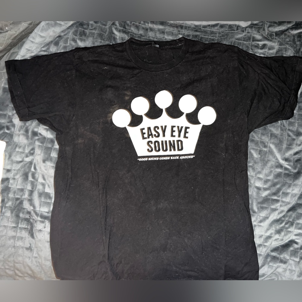 Easy Eye Sound Good Sound Comes Back T Tee Shirt L Large New Band Music Black
